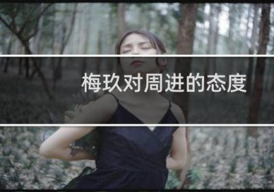 梅玖對(duì)周進(jìn)的態(tài)度