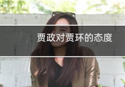 賈政對賈環的態度