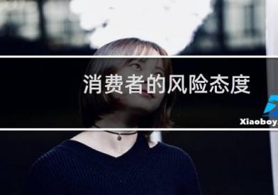 消費者的風險態度