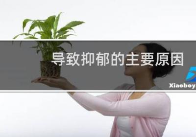 導致抑郁的主要原因