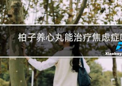 柏子養(yǎng)心丸能治療焦慮癥嗎